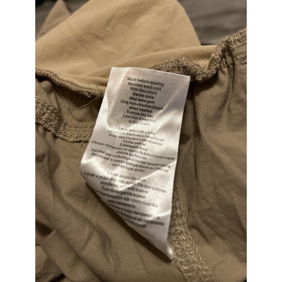 Motherhood Maternity Women’s Taupe Shorts Size Large Secret Fit Body /Pockets - Picture 5 of 7